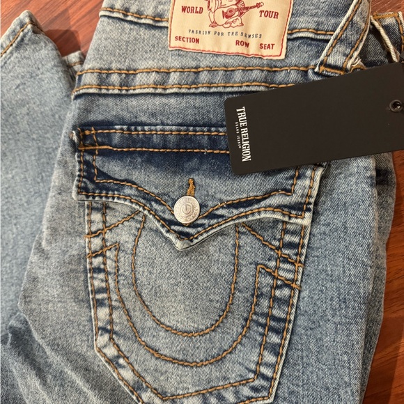 True Religion men’s  Blue Jeans 36x30 - Picture 1 of 5